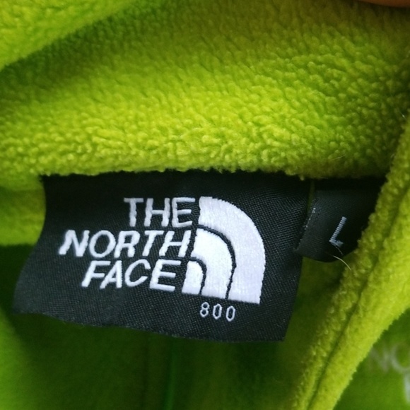 Green North Face Fleece - Picture 2 of 3